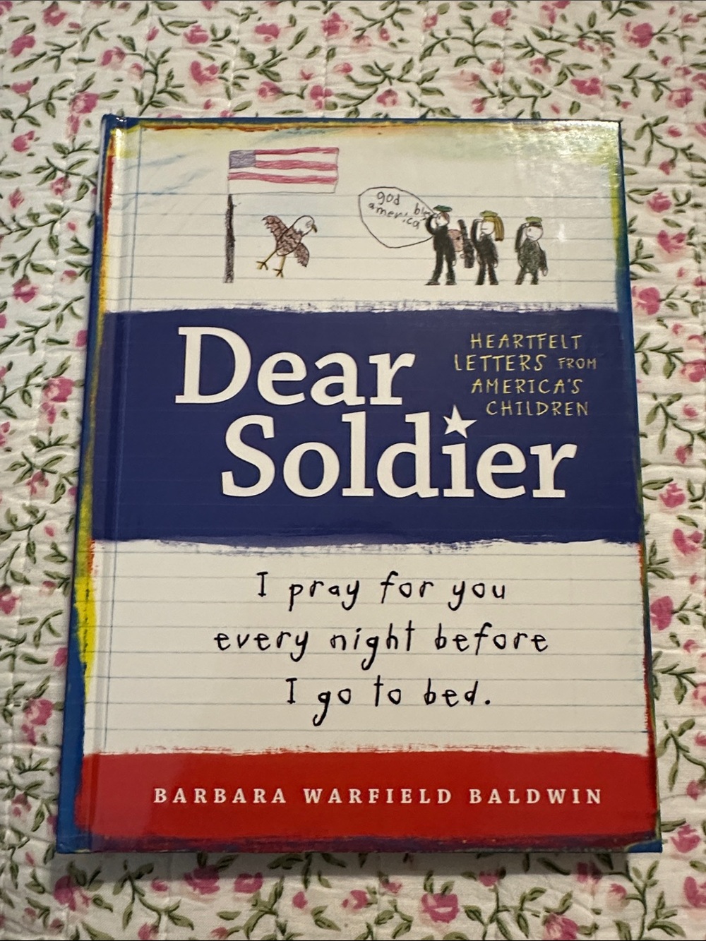 Dear Soldier by - Blue/Red Cover